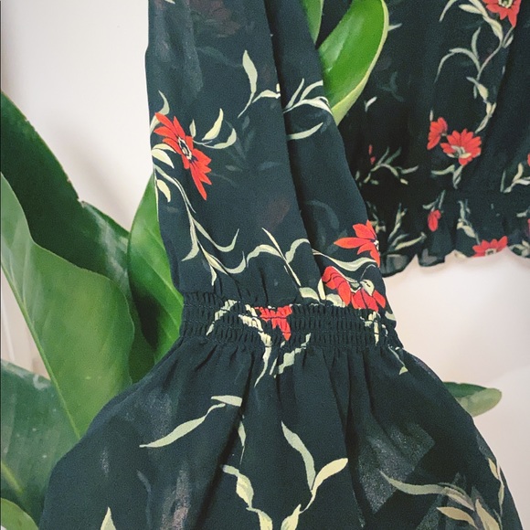 🖤🌹sheer vintage floral blouse🌹🖤 - Picture 4 of 8